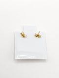 14K Gold Earrings - Orange Clover