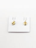 14K Gold Earrings - Heart w/Infinity