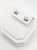 14K Gold Earrings - Panda