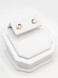 14K Gold Earrings - Hello Kitty