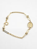 14k Gold Bracelet - San Judas