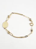 14k Gold Bracelet - San Judas