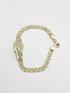 14k Gold Bracelet - San Judas