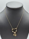 14k Gold Necklace - Hearts