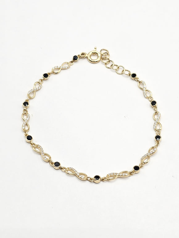 14k Gold Bracelet - Infinity