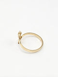 14K Gold Ring - Cat