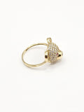 14K Gold Ring - Bear