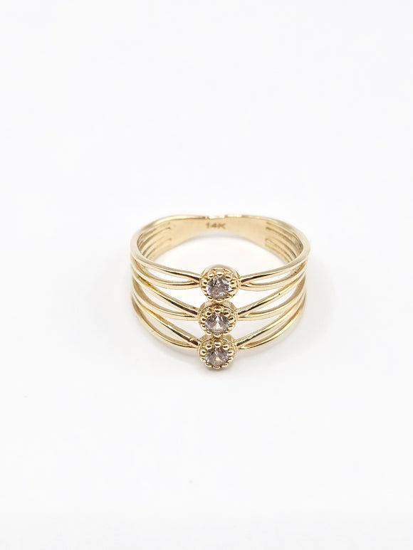 14K Gold Ring - Fashion Ring