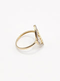 14K Gold Ring - Leaf