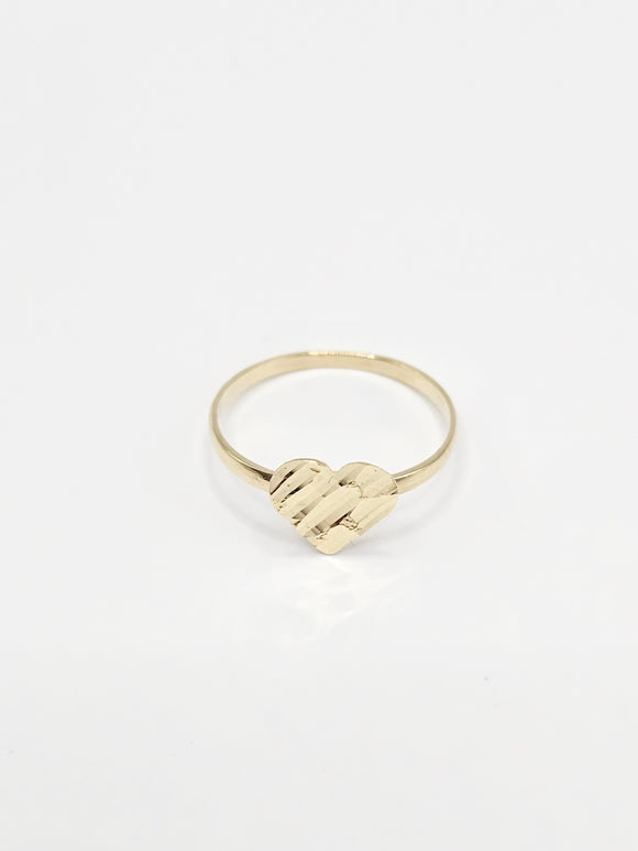 14K Gold Ring - Heart