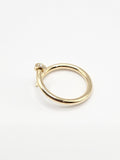 14K Gold Ring - Nail