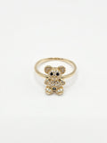 14K Gold Ring - Bear