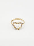 14K Gold Ring - Heart