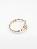 14K Gold Ring - Heart w/Infinity