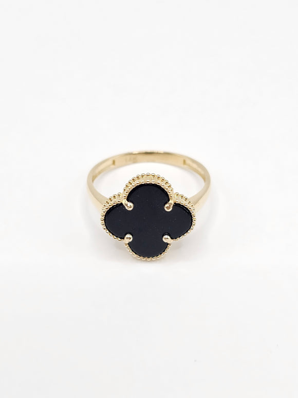 14K Gold Ring - Black Clover