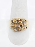 14K Gold Ring - Nugget