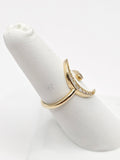 14K Gold Ring - Moon