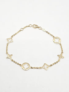 14k Gold Bracelet - Fashion Bracelet