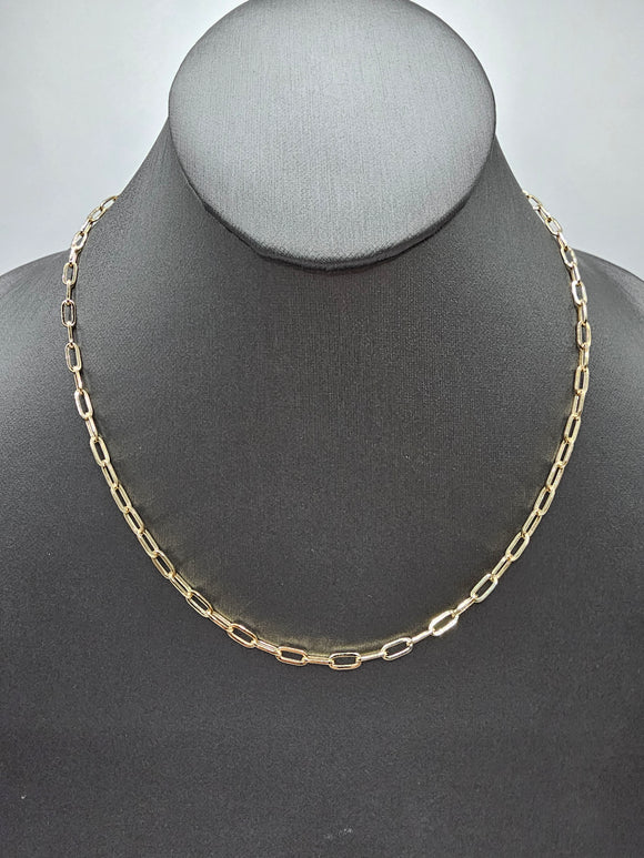 14k Semi-Solid Gold Chain