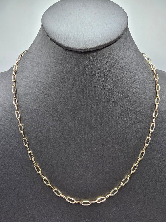 14k Semi-Solid Gold Chain