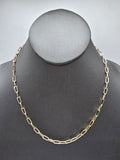 14k Semi-Solid Gold Chain