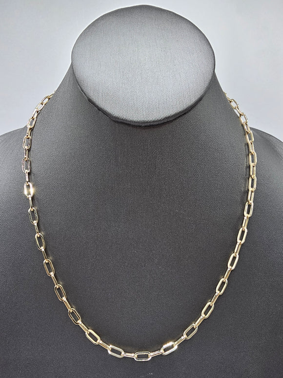 14k Semi-Solid Gold Chain