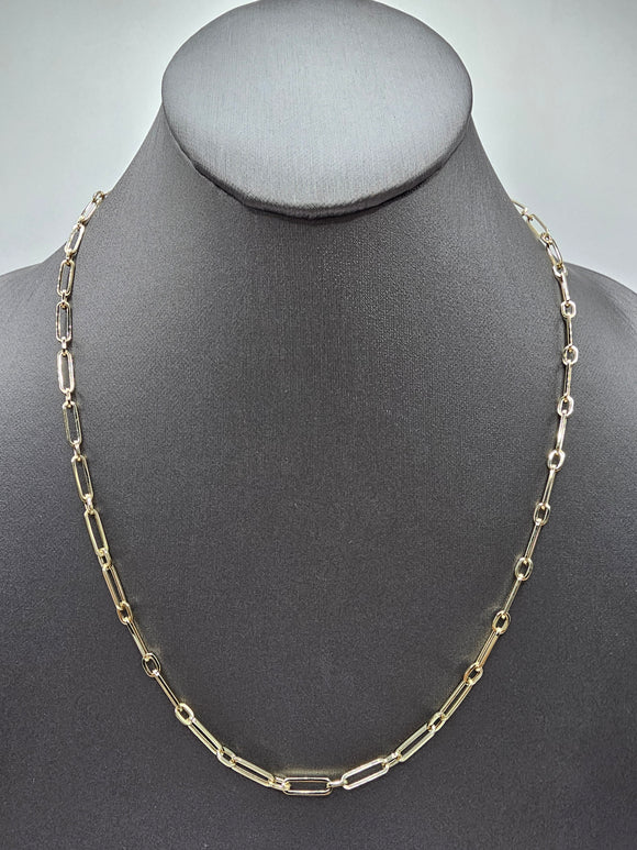 14k Semi-Solid Gold Chain