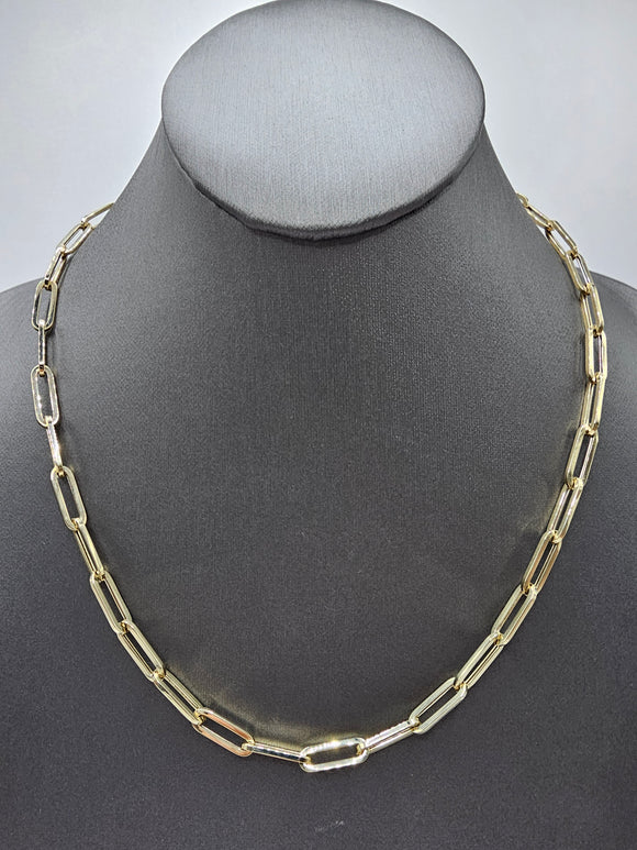 14k Semi-Solid Gold Chain