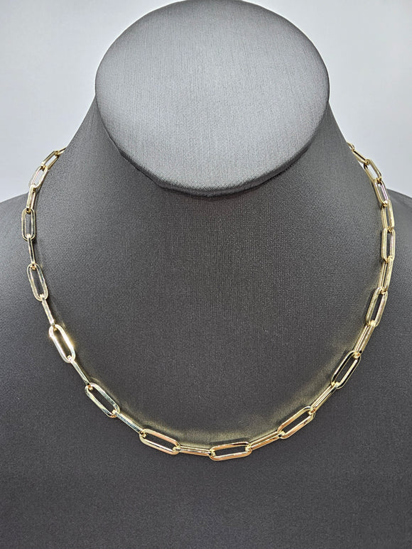 14k Semi-Solid Gold Chain