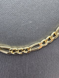 14k Semi-Solid Gold Chain