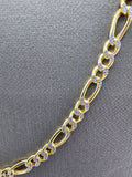 14k Semi-Solid Gold Chain