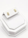 14K Gold Earrings - Bear