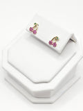 14K Gold Earrings - Cherry