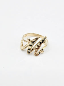 14K Gold Ring - Initial Letter