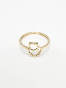 14K Gold Ring - Cat