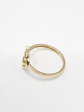 14K Gold Ring - Cat