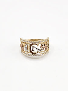 14K Gold Ring - Luck