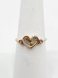 14K Gold Ring - Heart