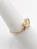 14K Gold Ring - Heart