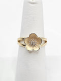 14K Gold Ring - Flower