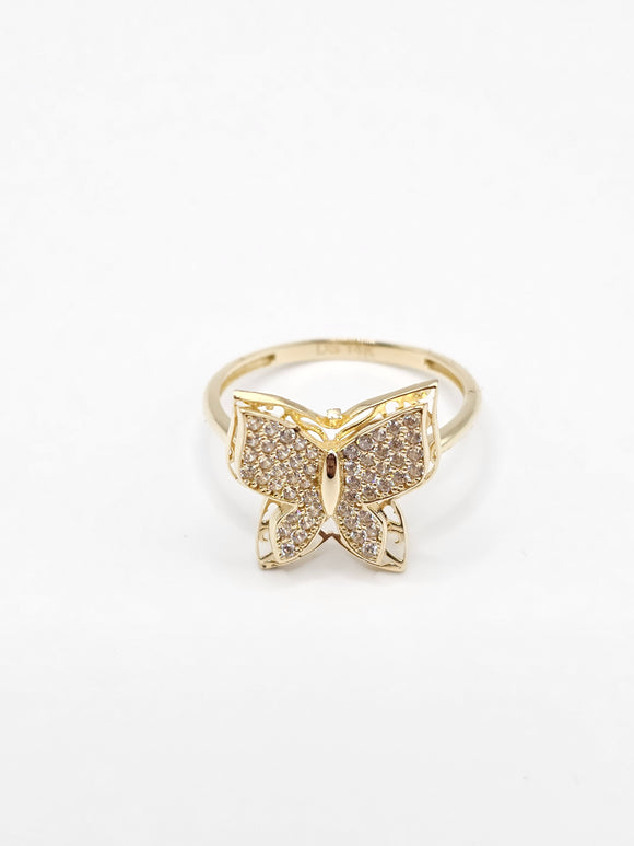 14K Gold Ring - Butterfly