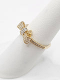 14K Gold Ring - Bow