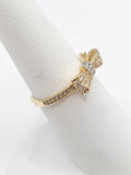 14K Gold Ring - Bow