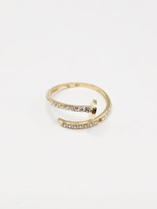 14K Gold Ring - Nail