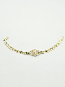 14k Gold Bracelet - San Judas