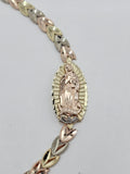 14k Gold Bracelet - Virgin Mary