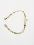 14k Gold Bracelet - San Benito Cross