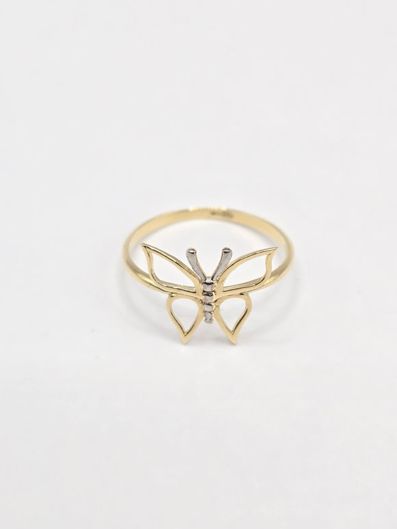 14K Gold Ring - Butterfly