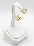 14K Gold Earrings - Huggie Hoops