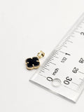 14k Gold pendant - Black Clover